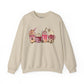 Dog Mom Sweatshirt – Cozy Coffee & Paw Print Pullover-  3XL / Sand- Dulce Design Studio