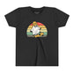 SKATEBOARDING GHOST HALLOWEEN UNISEX YOUTH TEE - COOL & SPOOKY T-SHIRT FOR KIDS-  Dark Grey Heather / XL- Dulce Design Studio