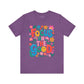 Focus on the Good Shirt – Colorful Positive Quote Tee-  Heather Team Purple / 3XL- Dulce Design Studio