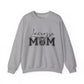Lacrosse Mom Sweatshirt – Bold Front & Back Sports Design-  Sport Grey / 3XL- Dulce Design Studio
