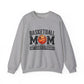 Basketball Mom Sweatshirt – louder and prouder sports parent pullover-  Sport Grey / 3XL- Dulce Design Studio