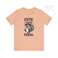 Cute But Feral – Chaos Raccoon Tee - Dulce Design Studio