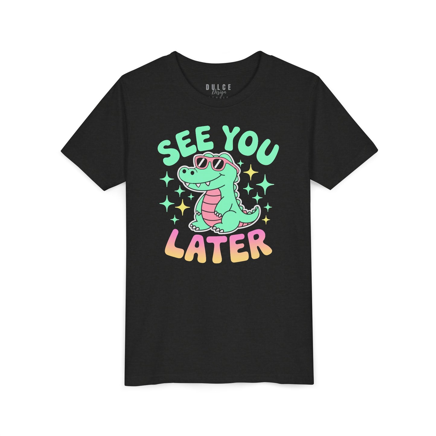 See You Later – Cool Alligator Kids Tee
