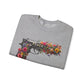 Peace in Bloom Sweatshirt – Floral Weapon Graphic Pullover