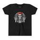 ROCKER SKELETON HALLOWEEN UNISEX TEE - COOL & EDGY SKELETON SHIRT FOR KIDS-  Black / XL- Dulce Design Studio