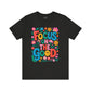 Focus on the Good Shirt – Colorful Positive Quote Tee-  Black Heather / 3XL- Dulce Design Studio