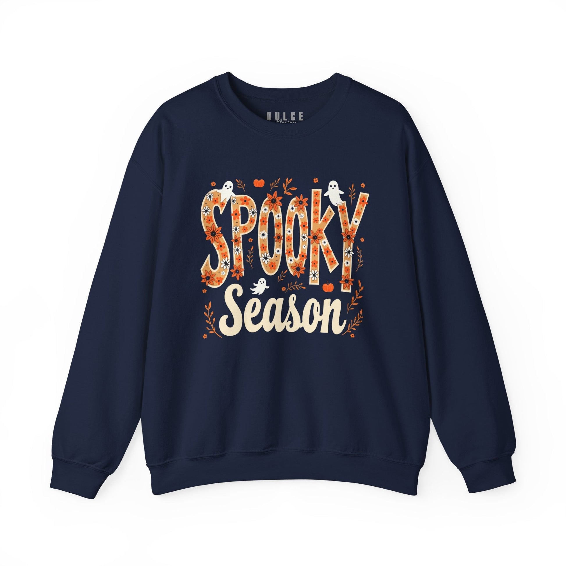 Spooky Season Sweatshirt – Fall Ghost Halloween Crewneck-  - Dulce Design Studio