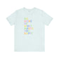 Positive Quote T-Shirt - Do More of What Makes You Happy-  Heather Ice Blue / 3XL- Dulce Design Studio