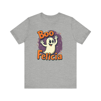 Boo Felicia Retro Ghost T-Shirt – Funny Halloween Tee