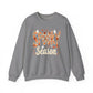 Spooky Season Sweatshirt – Fall Ghost Halloween Crewneck-  Graphite Heather / 3XL- Dulce Design Studio