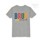 BRUH Shirt – Funny Youth Back-to-School Tee -  XL / Athletic Heather Dulce Design Studio