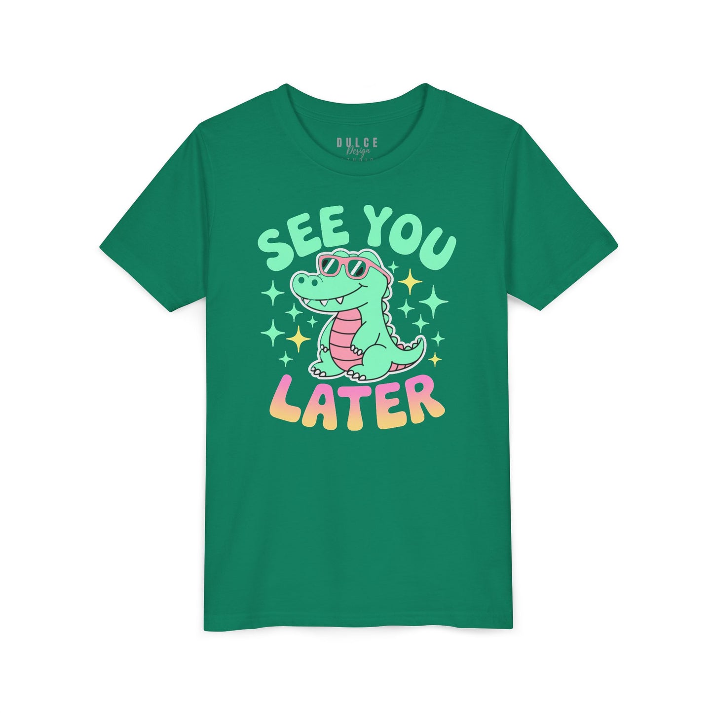 See You Later – Cool Alligator Kids Tee