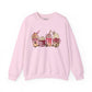 Dog Mom Sweatshirt – Cozy Coffee & Paw Print Pullover-  - Dulce Design Studio