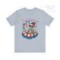 Chill the Fourth Out – Patriotic Skeleton Tee - Dulce Design Studio