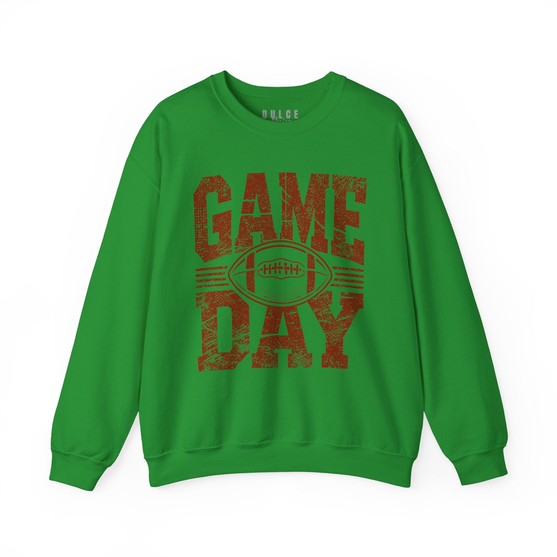 Game Day Sweatshirt – vintage distressed football pullover-  - Dulce Design Studio