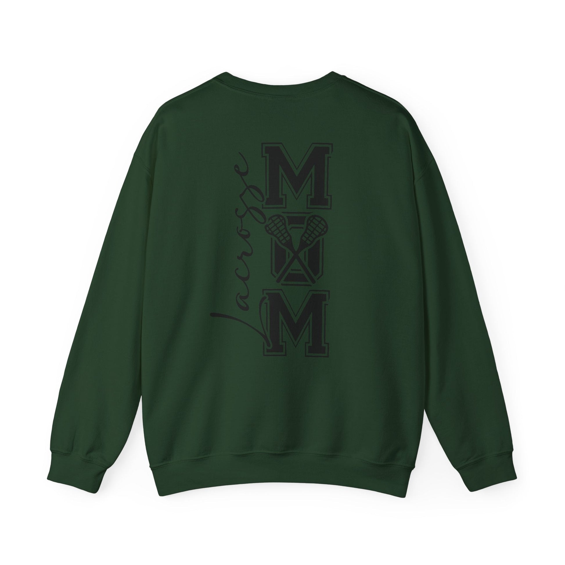 Lacrosse Mom Sweatshirt – Bold Front & Back Sports Design-  - Dulce Design Studio