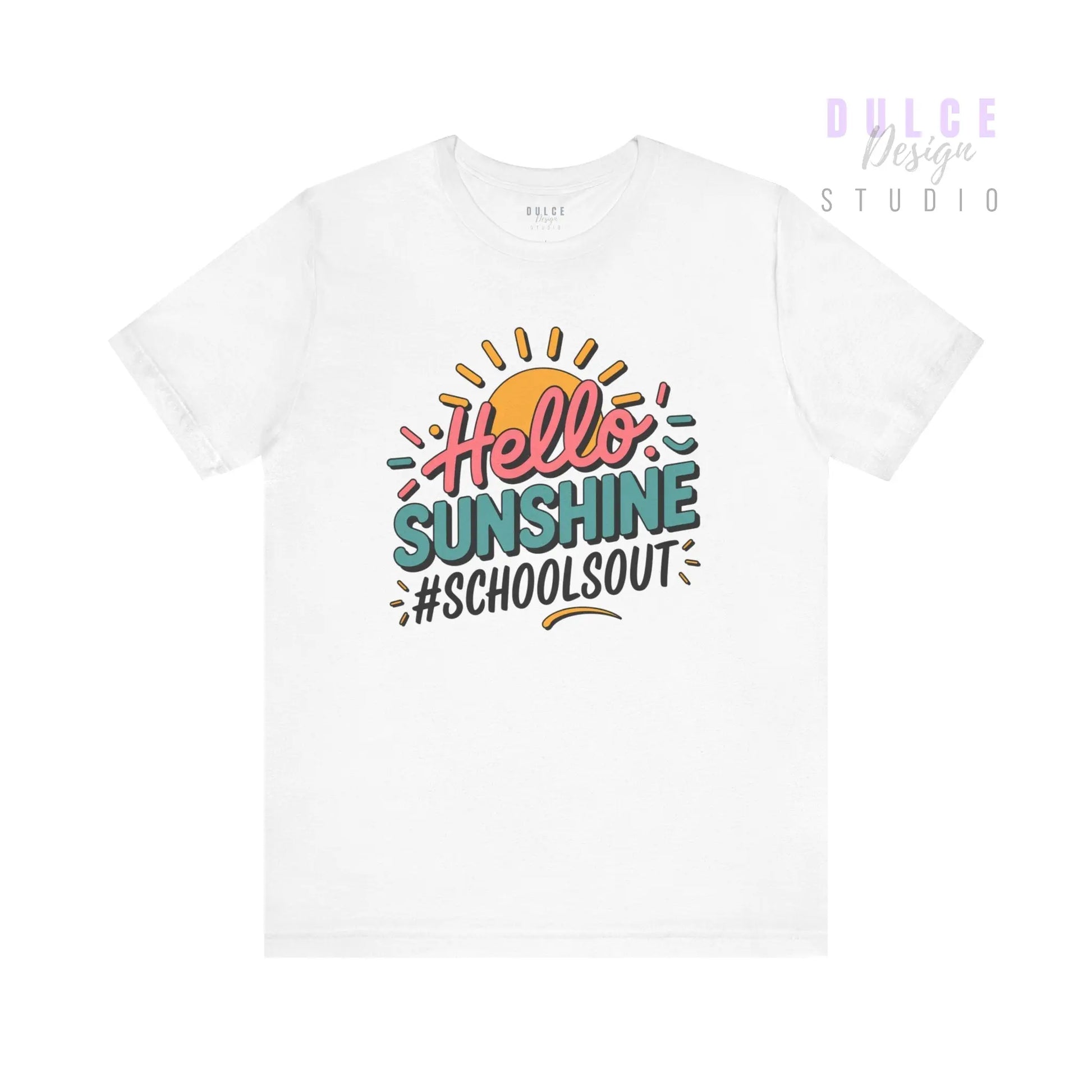 Hello Sunshine – #School’s Out Graphic Tee (Adult) - Dulce Design Studio