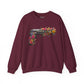 Peace in Bloom Sweatshirt – Floral Weapon Graphic Pullover