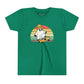 SKATEBOARDING GHOST HALLOWEEN UNISEX YOUTH TEE - COOL & SPOOKY T-SHIRT FOR KIDS-  Kelly / XL- Dulce Design Studio