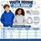 Custom Youth Hoodie – Personalized Kids Text Hoodie