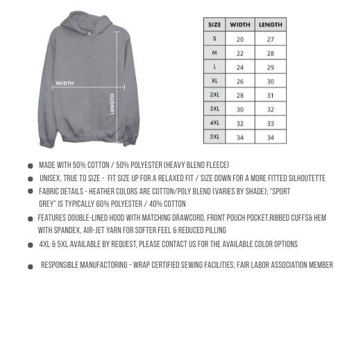 Custom Adult Hoodie - Add Your Text