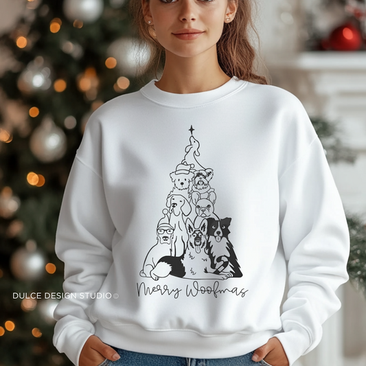 MERRY WOOFMAS SWEATSHIRT