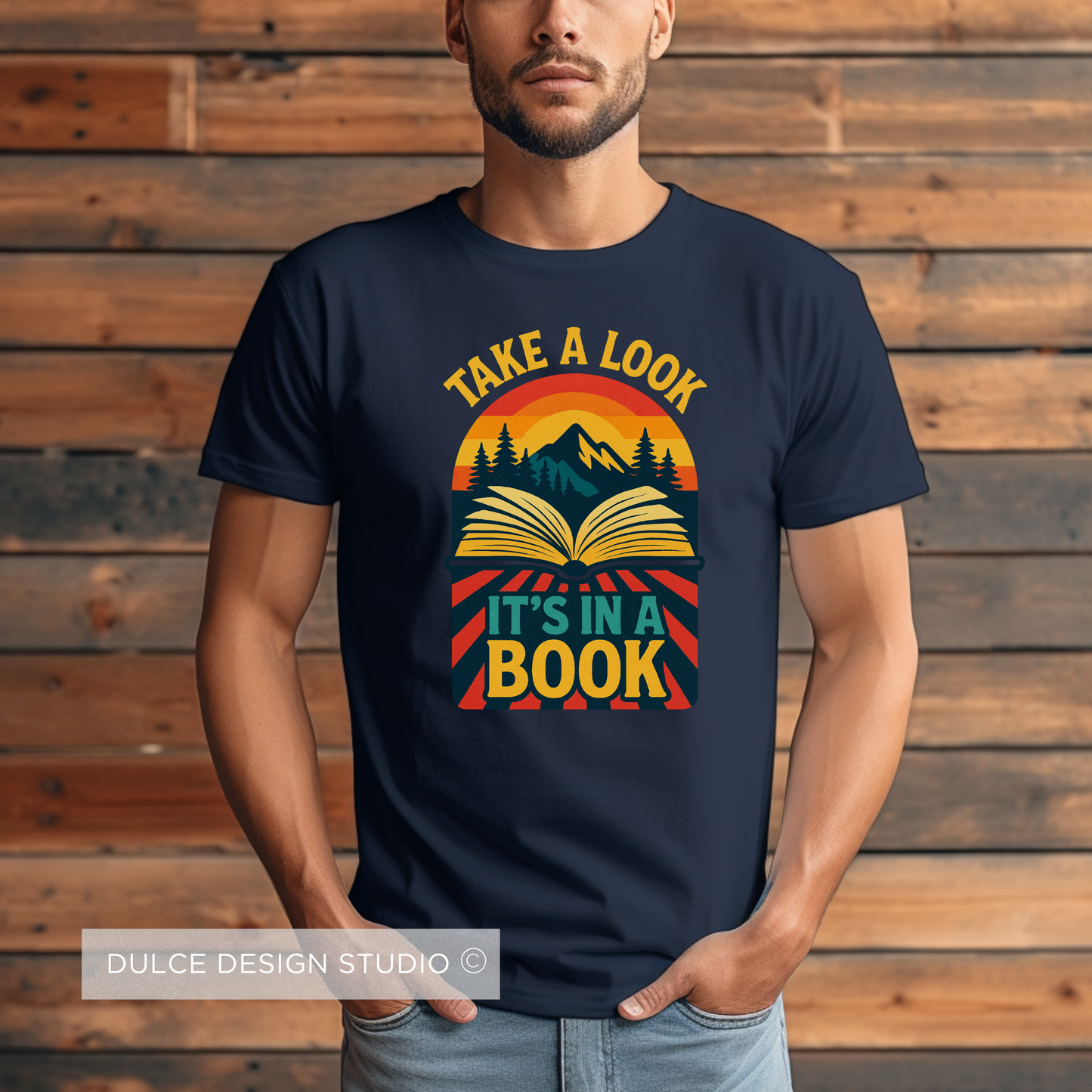 Take A Look It’s In A Book Tee| Dulce Design Studio