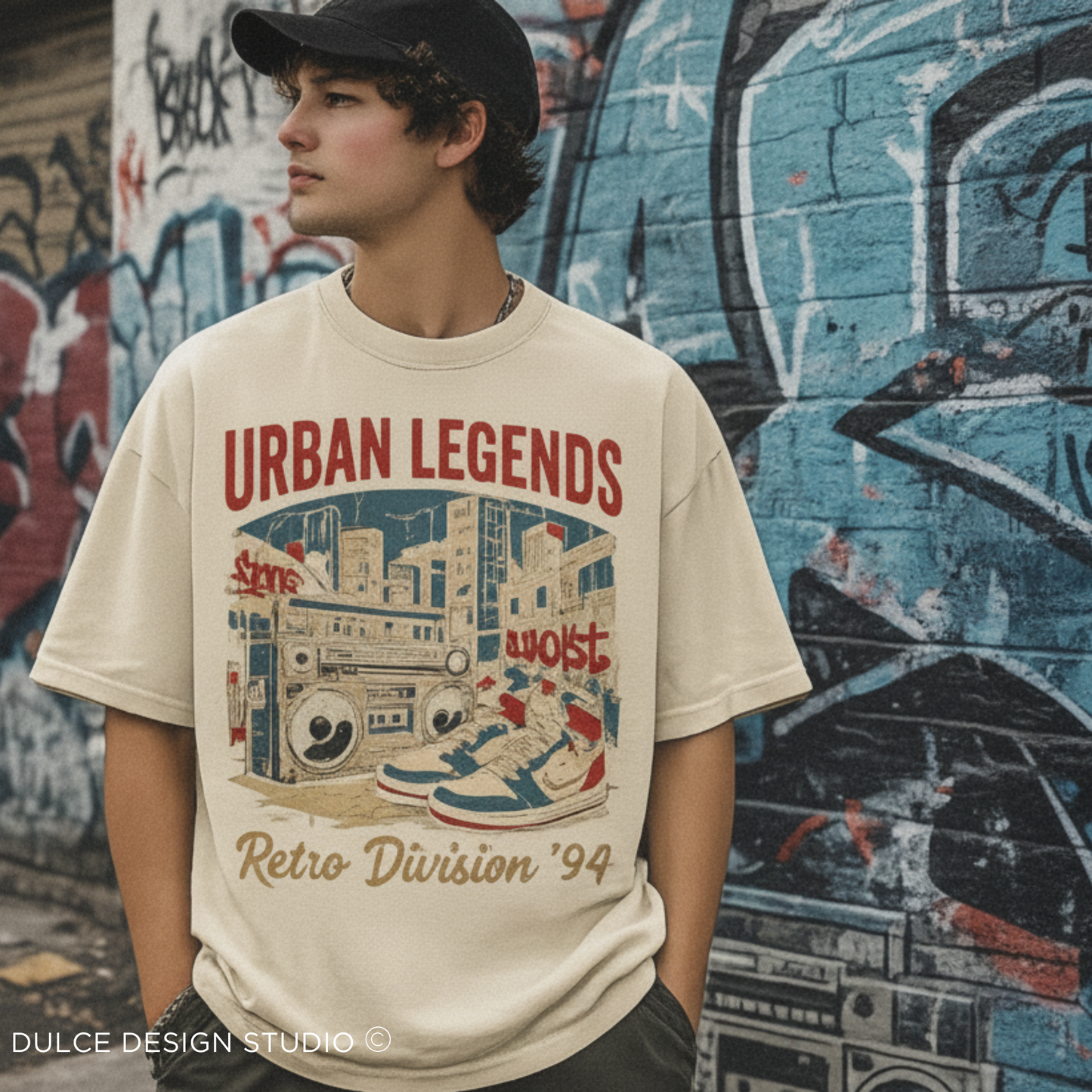 Urban Legends Retro Division '94 Streetwear Comfort Colors Tee