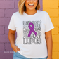 Lupus Warrior Word Collage Tee – Support, Strength & Awareness