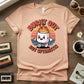 Burnt Out But Optimistic Shirt – Funny Marshmallow Retro Graphic Tee