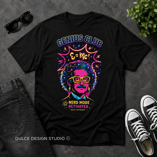 Genius Club Tee – Nerd Mode Activated