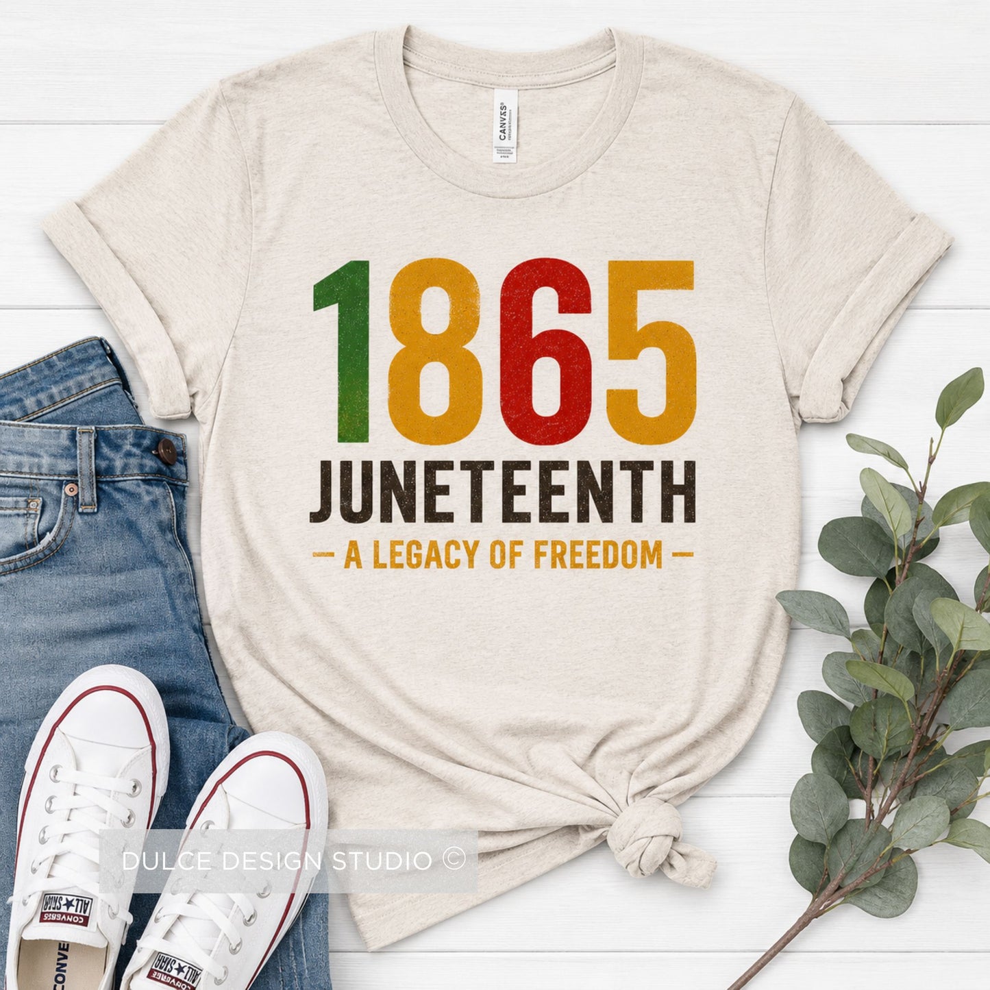 1865 Juneteenth Legacy of Freedom Tee | Retro Freedom Shirt