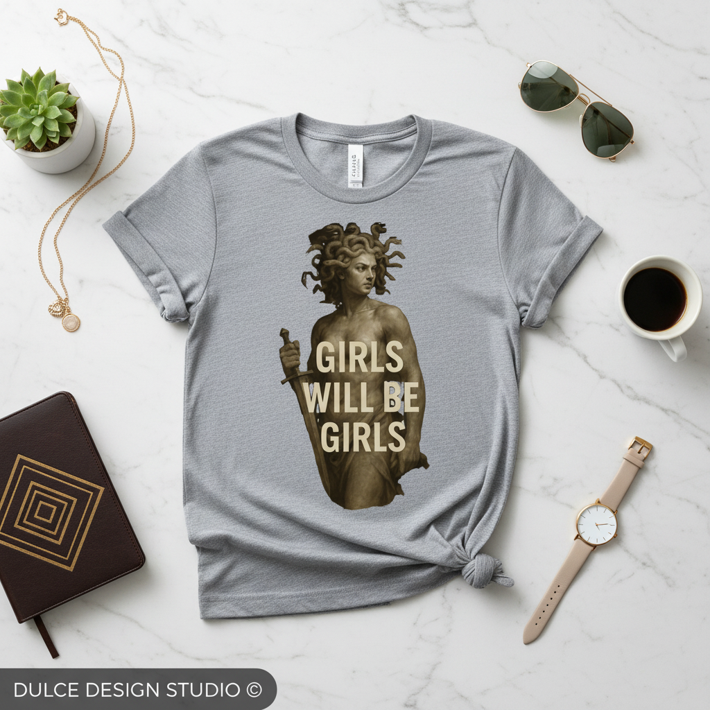 Athletic heather Bella Canvas 3001 flat lay