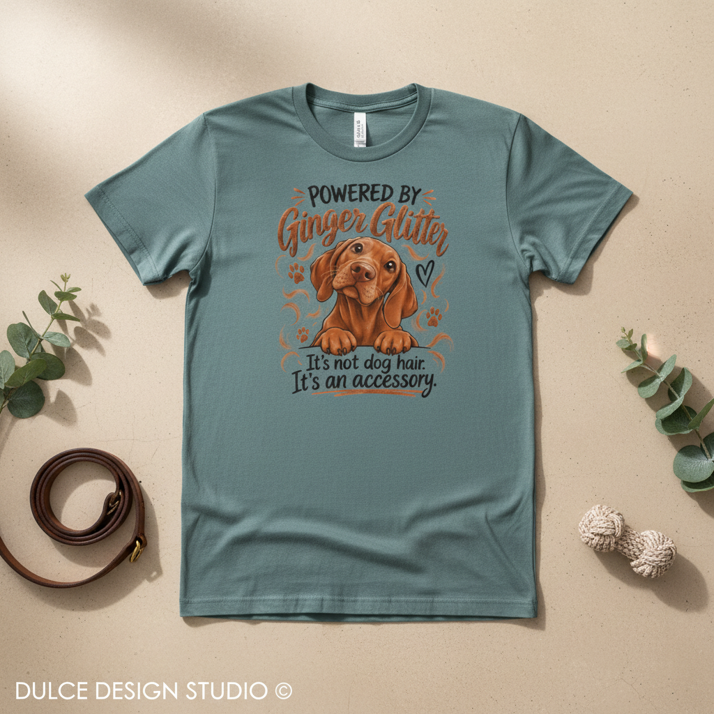 Bay CC1717 dog-design flat lay