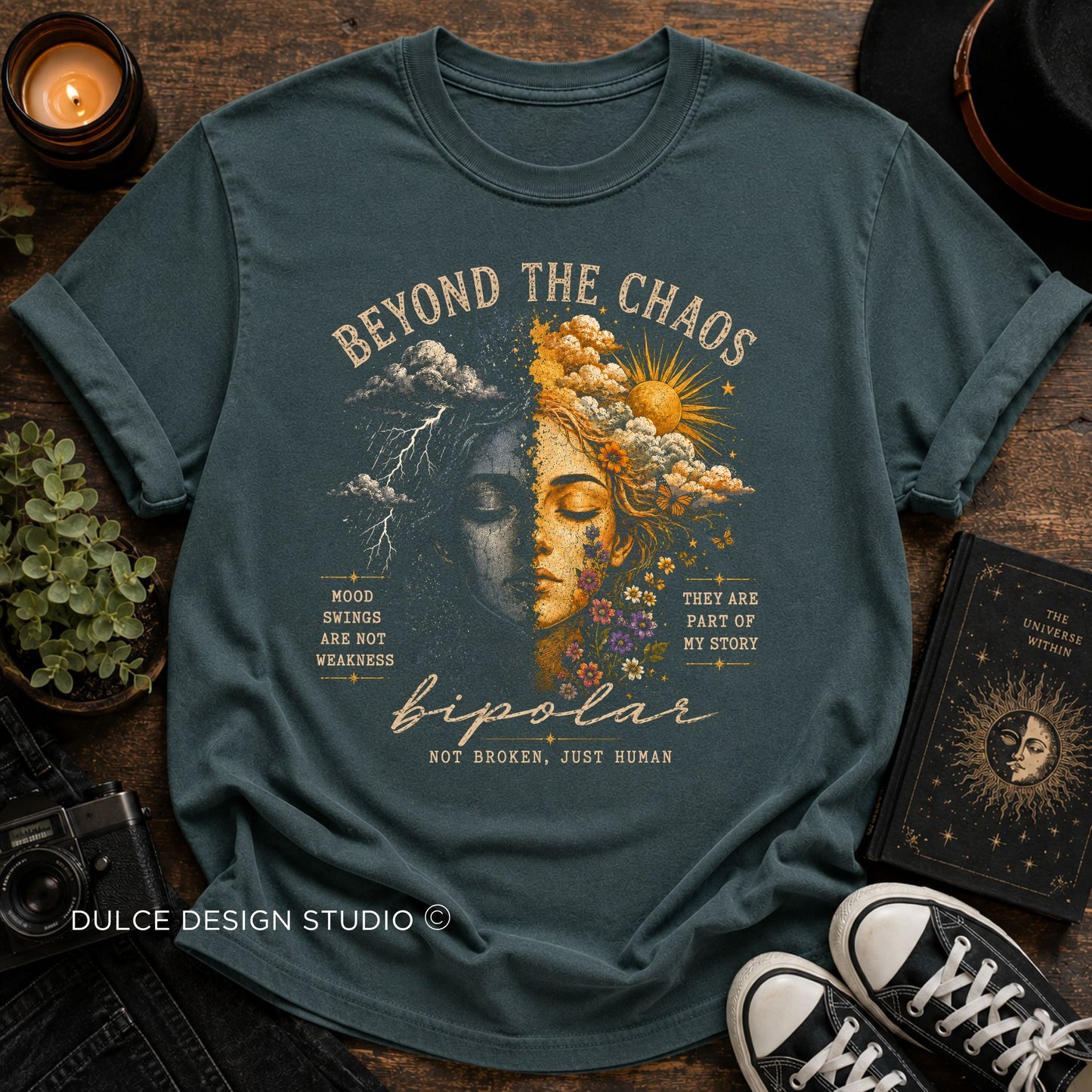 Beyond The Chaos Bipolar Awareness - Comfort Colors Tee