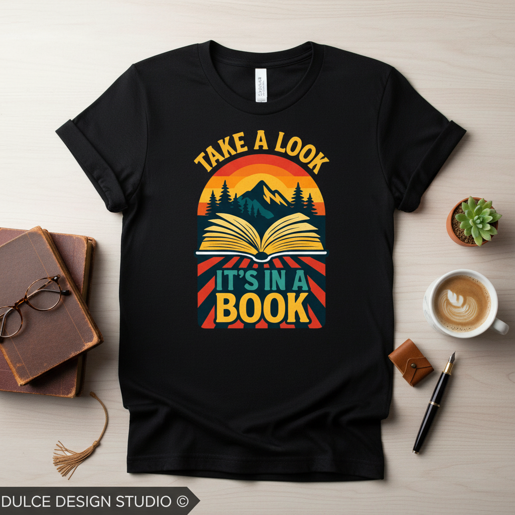 Black t-shirt flat lay mockup