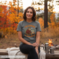 Camping Lifestyle Mockup - Asphalt Bella Canvas Women's