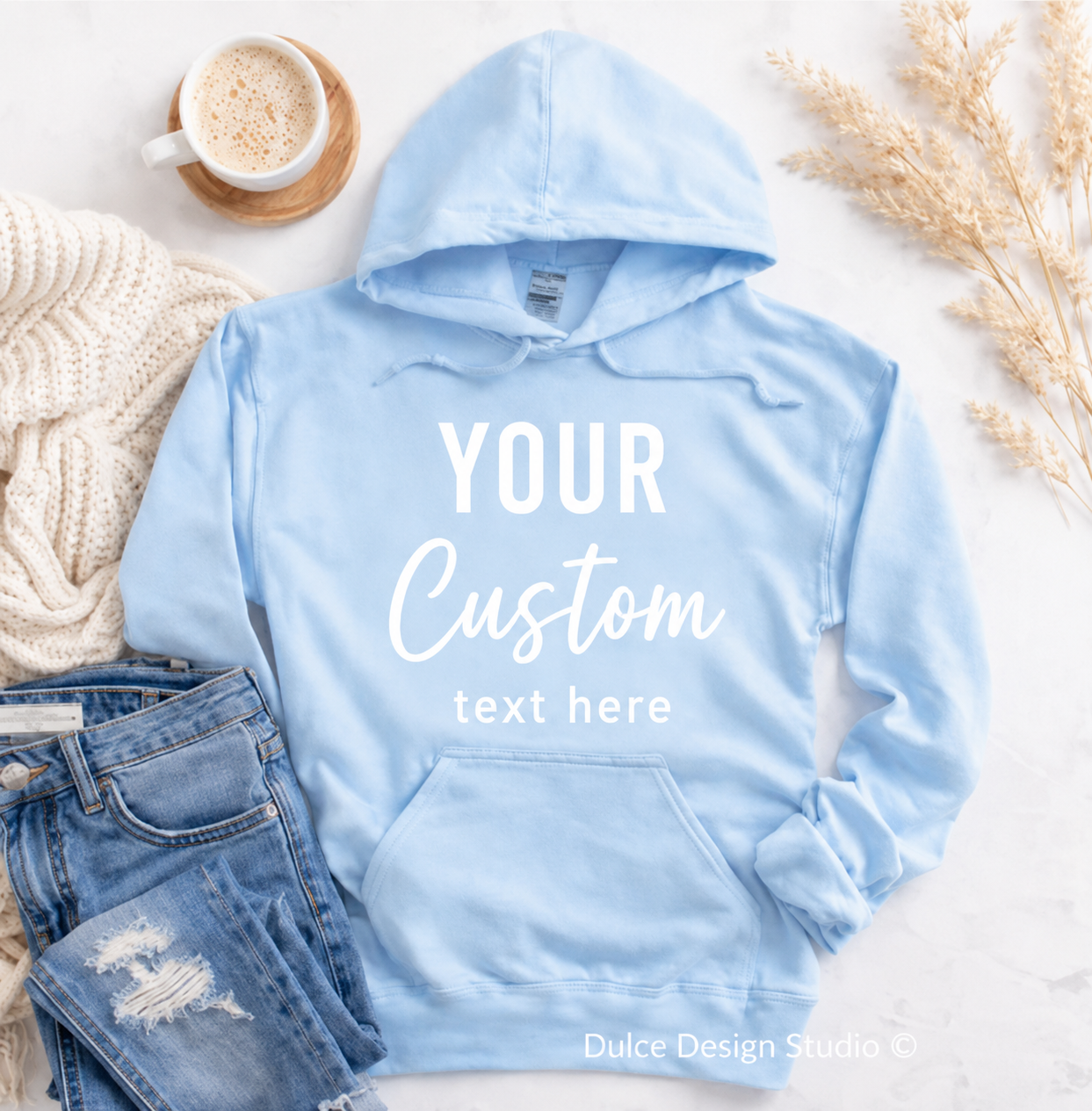 Custom Adult Hoodie - Add Your Text