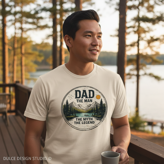 Dad The Man The Myth The Legend Tee