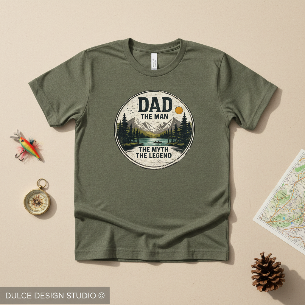 Dad The Man The Myth The Legend Tee