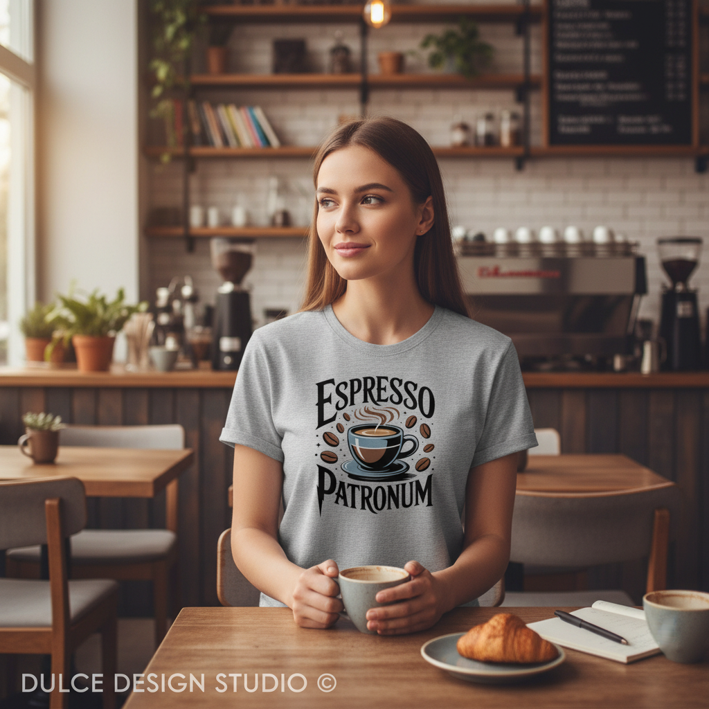 Espresso Patronum Coffee Shop Mockup - Grounded