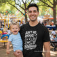 Fatherhood Rock Shirt – Ain’t No Hood Like Fatherhood Tee