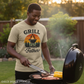 Grill Father Tee Vintage BBQ Dad Shirt