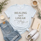 Healing Isn't Linear Tee – Self Care Graphic
