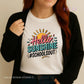 Hello Sunshine – #School’s Out Graphic Tee (Adult) - Dulce Design Studio