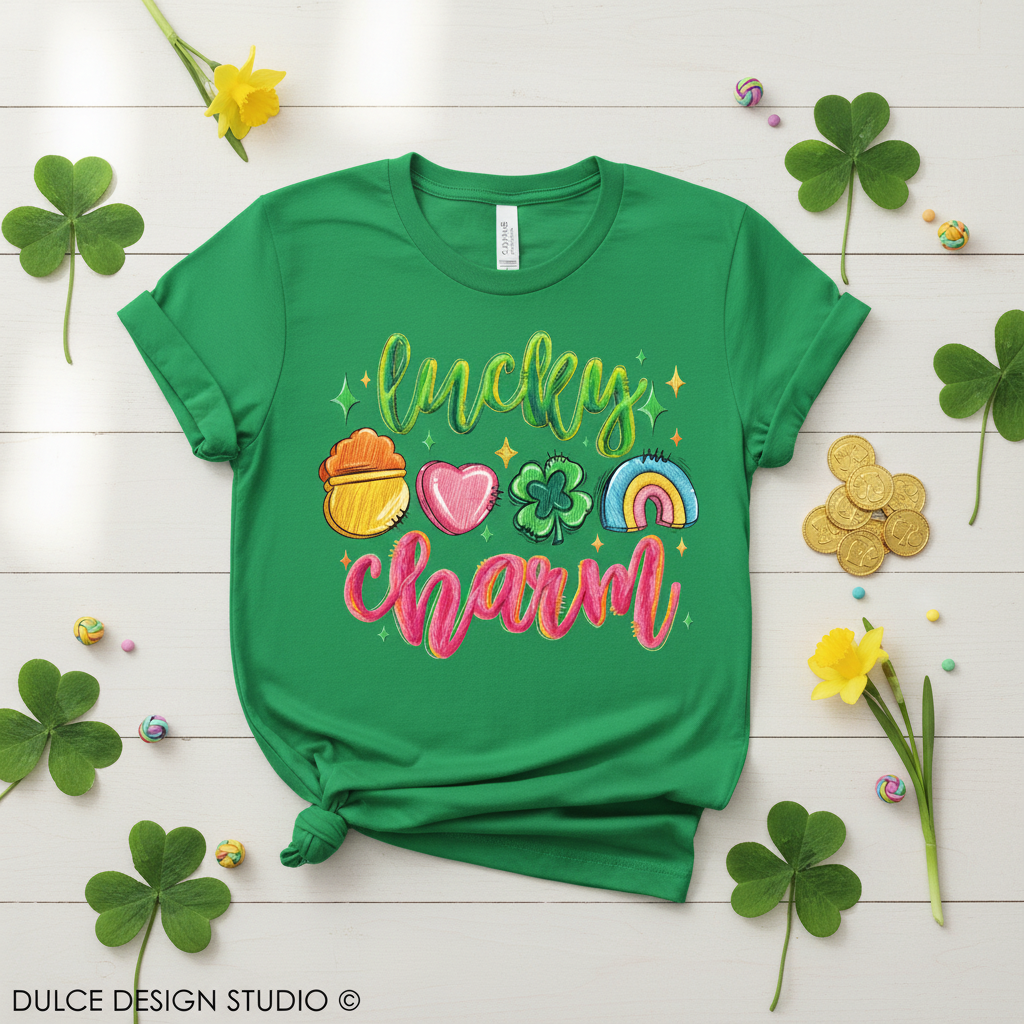 Lucky Charm Flat Lay