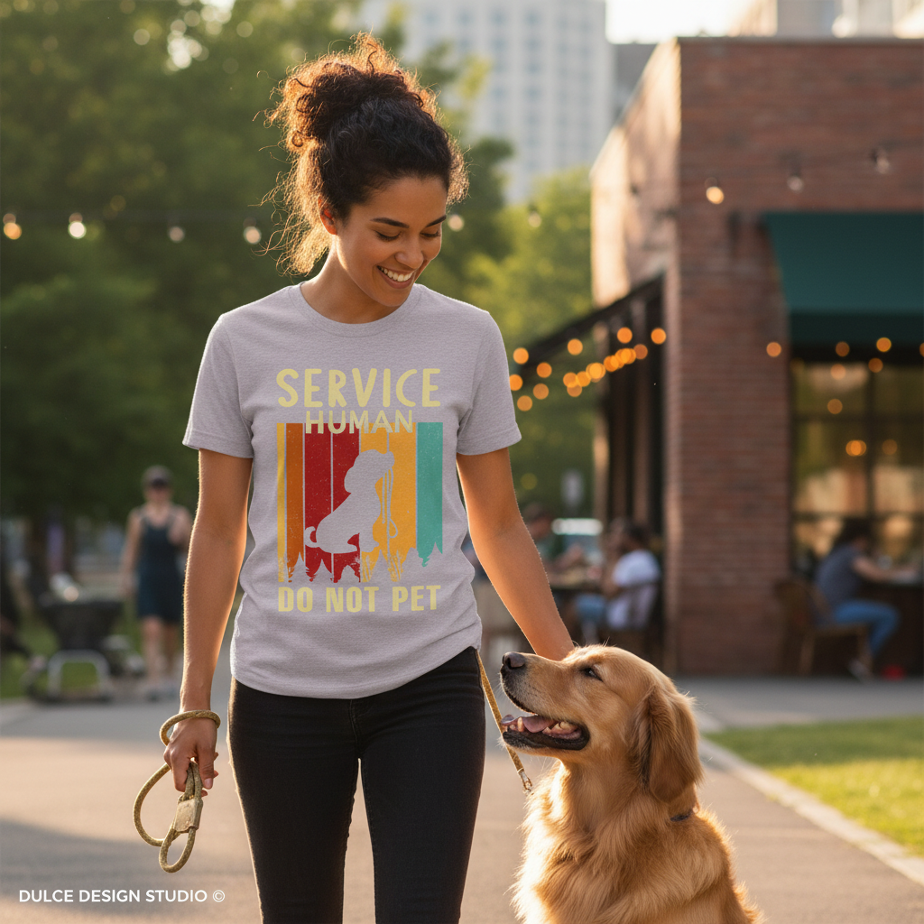 Service Human Heather Dust Tee