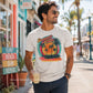 Retro Summer Vibes Tee – Tropical Sunset
