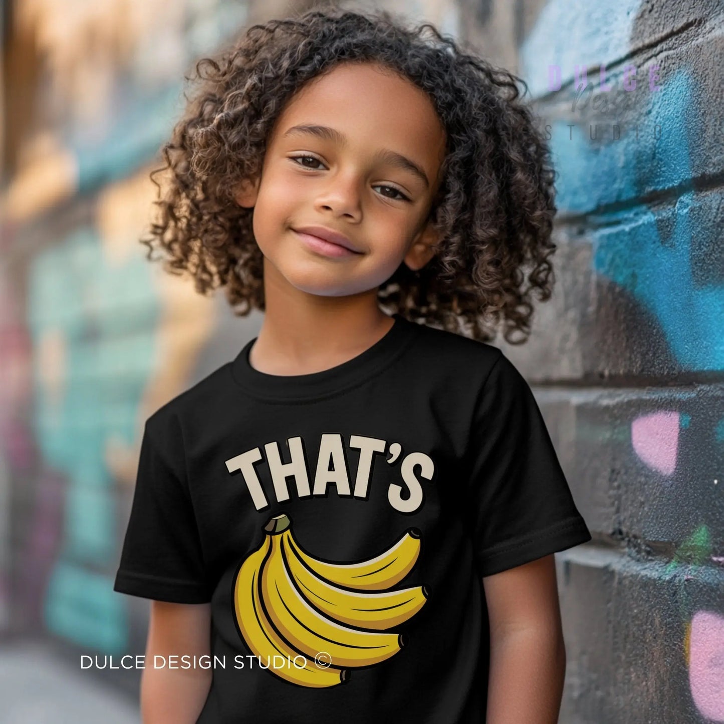 That’s Bananas – Funny Fruit Youth Tee - Dulce Design Studio