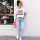 Too Busy Being Awesome – Cute Positive Graphic Tee